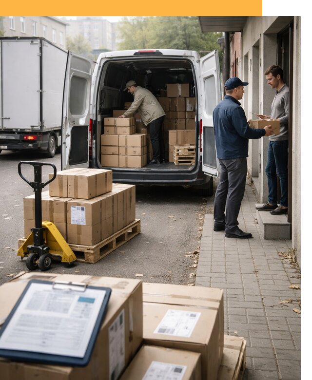 Доставка грузов от двери до двери с таможней от 45698 руб.