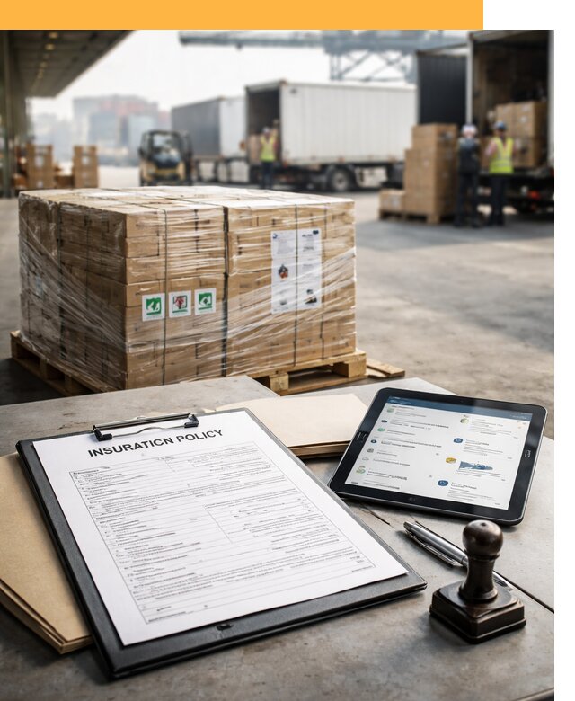 Страхование международных грузов от 3554 руб, полная защита