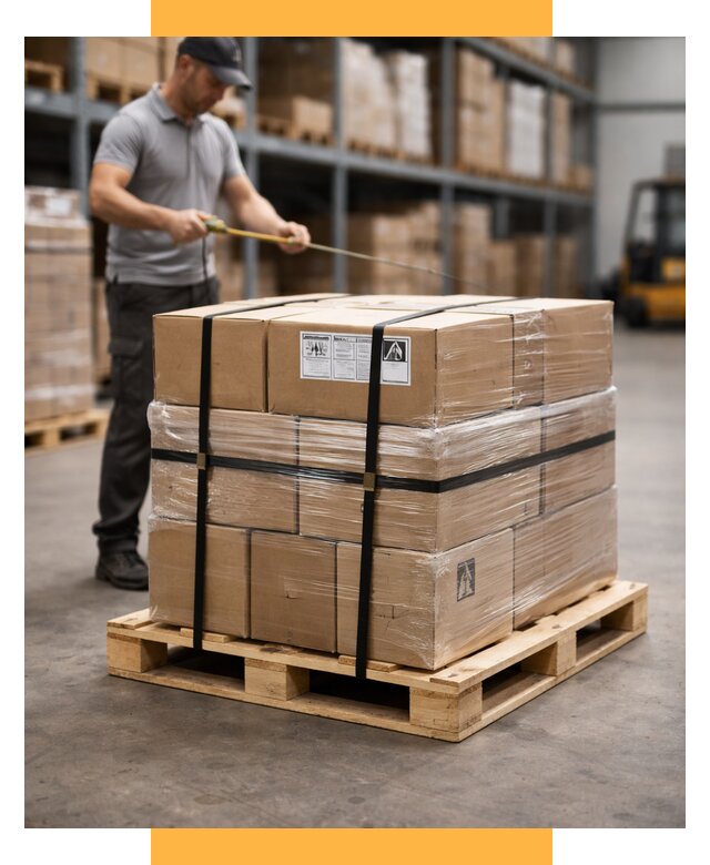 Упаковка и паллетирование грузов от 3554 р. | СетСервис-Мтщ