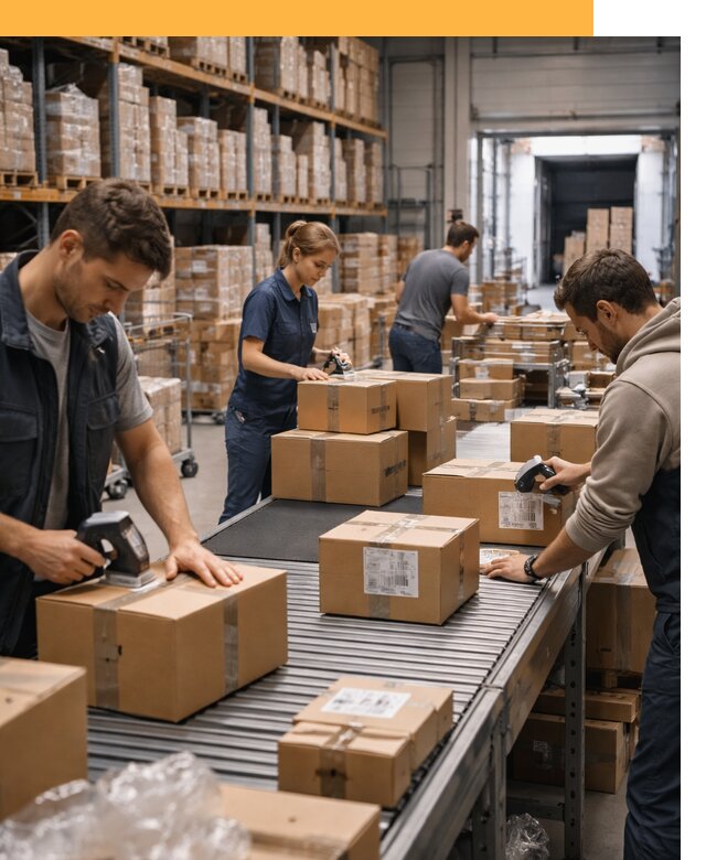 Доставка товаров для маркетплейсов от двери до склада от 7616