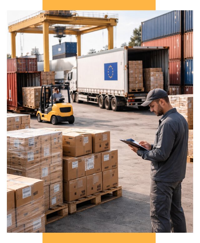 Доставка грузов из Европы от 12186 р., логистика СетСервис-Мтщ