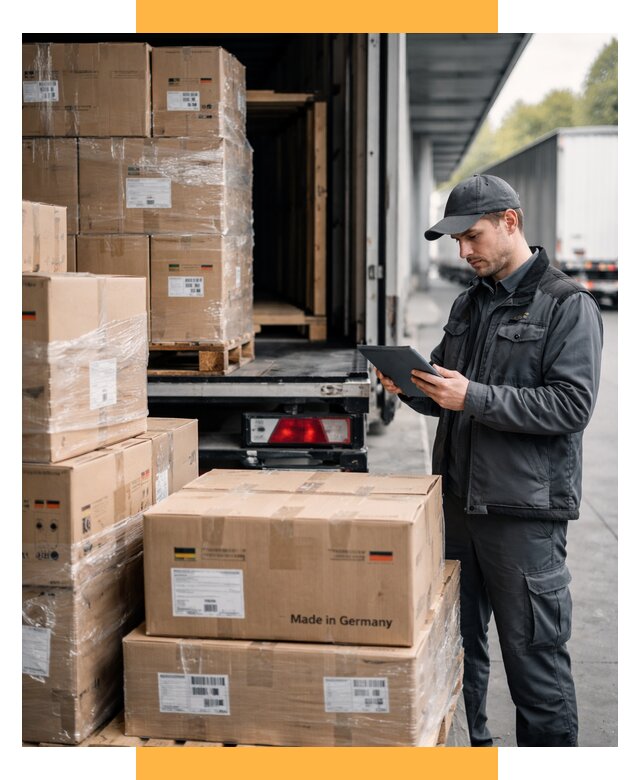 Доставка грузов из Германии от 45698 р. быстро - СетСервис-Мтщ