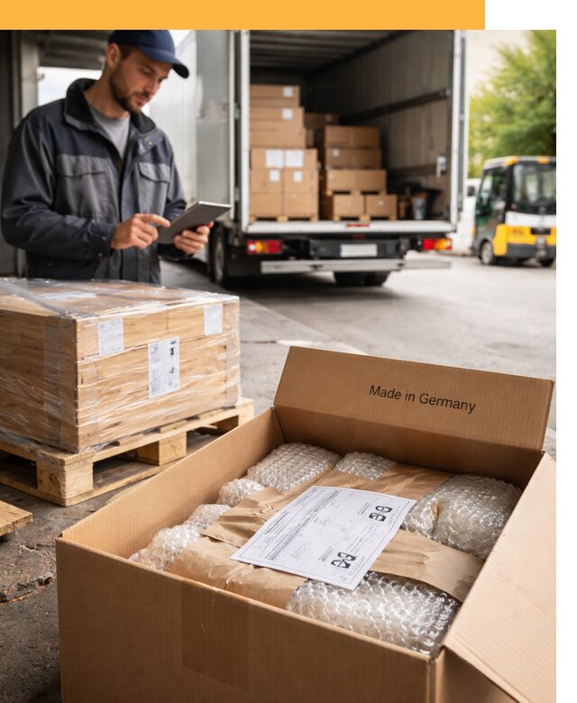 Доставка грузов из Германии от 45698 руб с таможенным оформлением