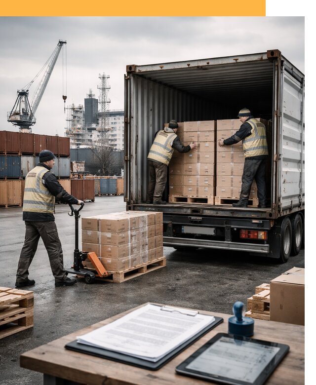 Доставка грузов из Латвии от 25388 руб, морская, авто, авиа