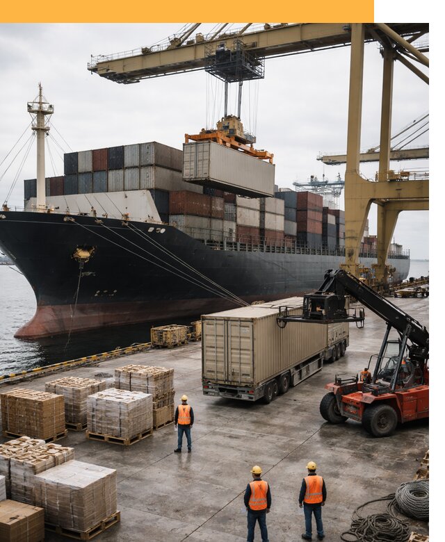 Морские перевозки из Индии: доставка FCL/LCL, таможня от 121860