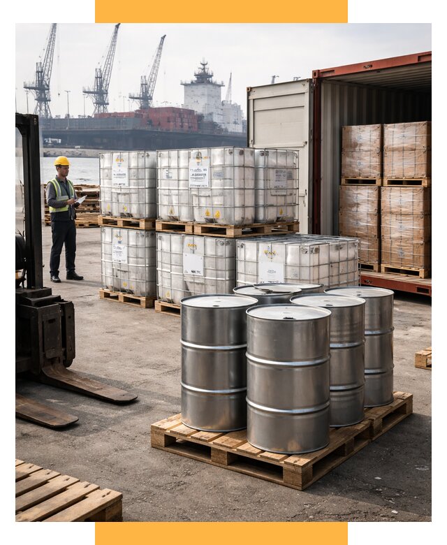 Доставка химического сырья из Индии от 253875 р. | СетСервис-Мтщ