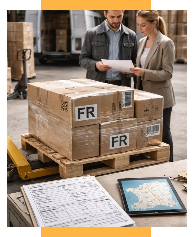 Доставка грузов в Францию от 25388 р., логистика СетСервис-Мтщ