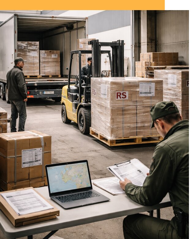 Доставка грузов в Сербию от 45698 руб, международные перевозки