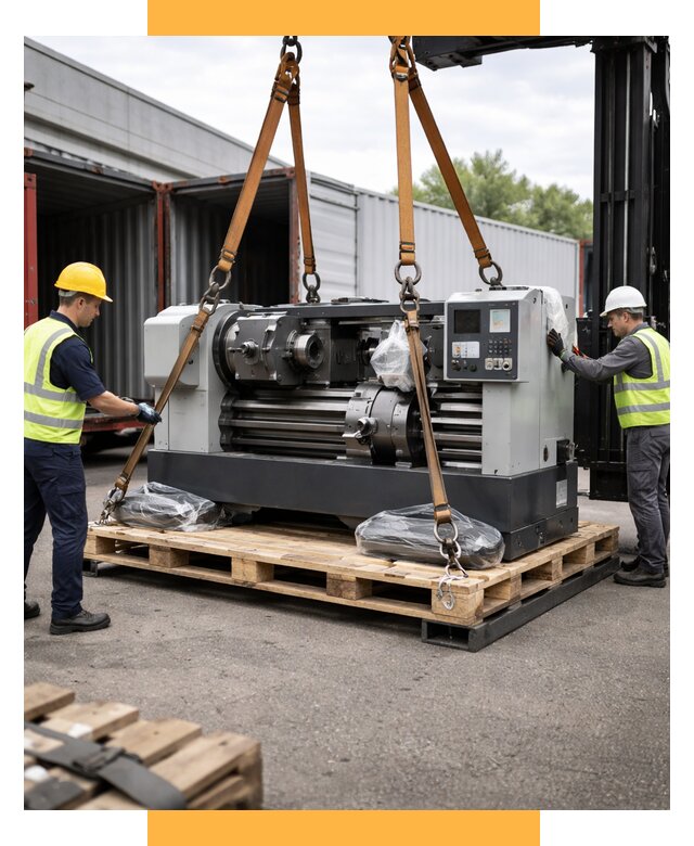 Перевозка станков и таможня от 60930 р. | СетСервис-Мтщ логистика