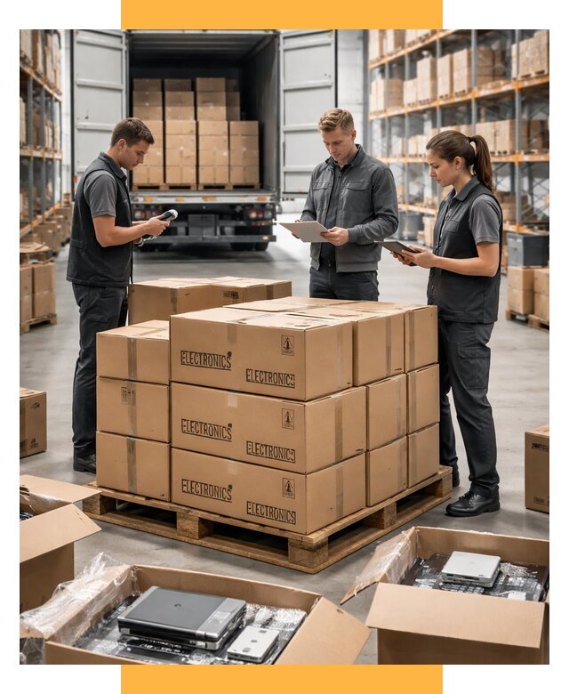 Перевозка электроники и таможня под ключ от 12694 р. | СетСервис-Мтщ