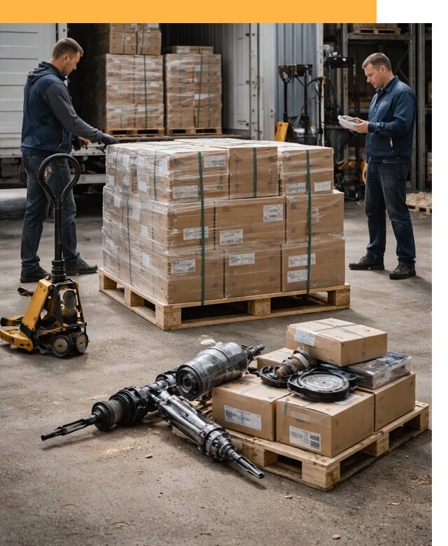 Международная перевозка автозапчастей по миру от 4570 руб