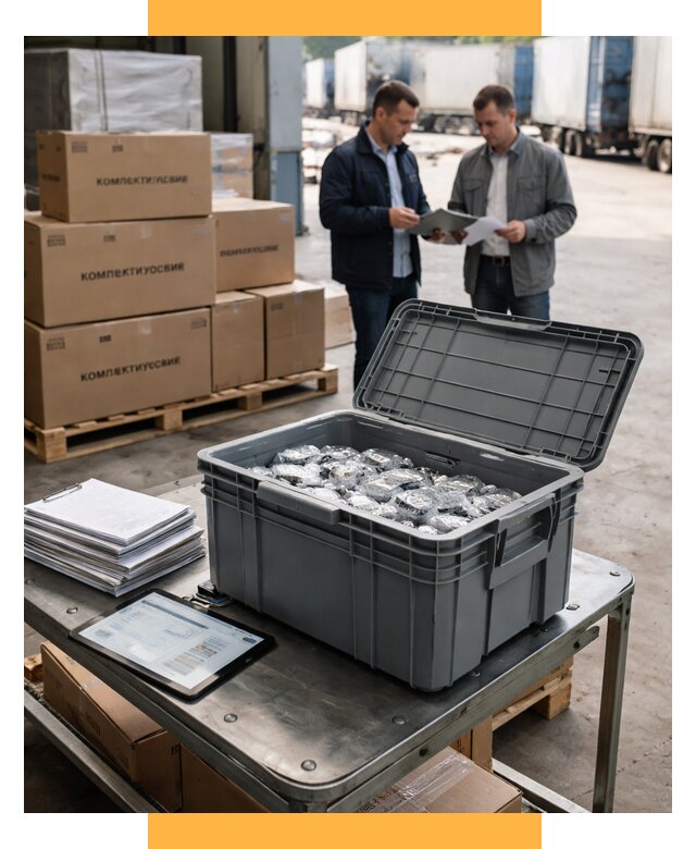 Перевозка комплектующих из Китая от 6601 р. | СетСервис-Мтщ