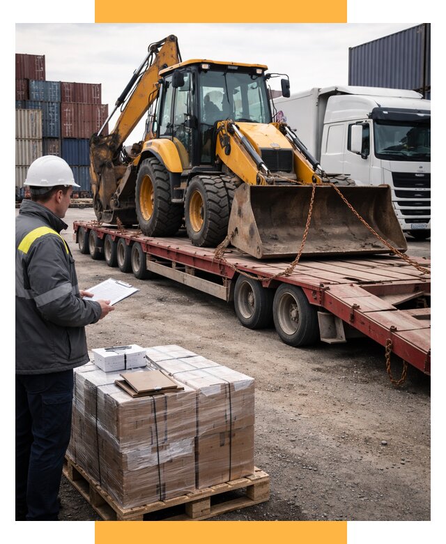 Международная перевозка спецтехники от 45698 р., СетСервис-Мтщ