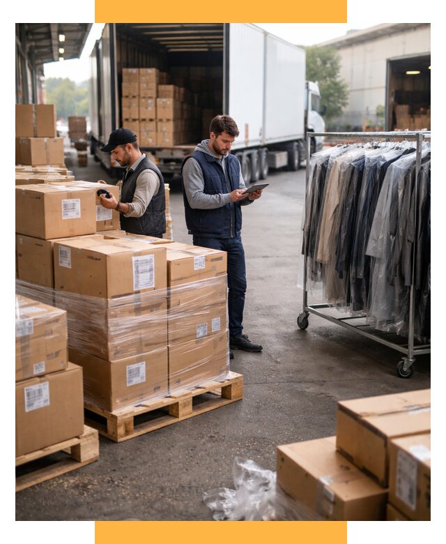 Перевозка и доставка одежды из Китая от 7616 р., СетСервис-Мтщ