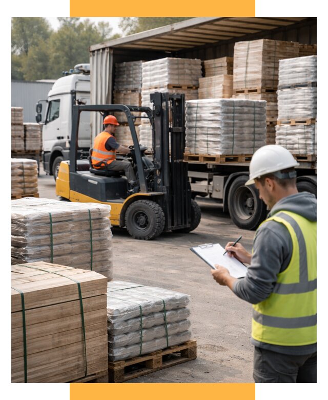 Перевозка строительных материалов от 5585 р. | СетСервис-Мтщ