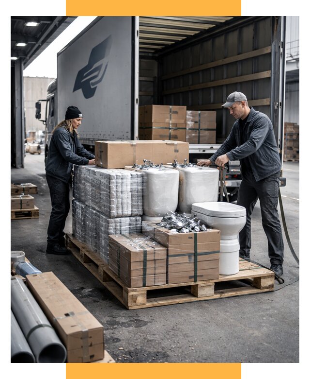 Перевозка сантехники под ключ от 1828 р. | СетСервис-Мтщ