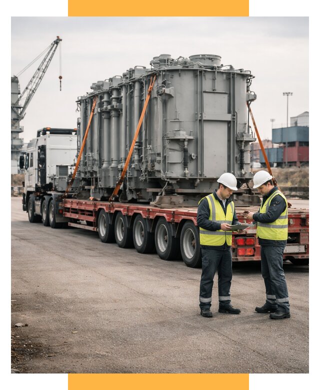 Перевозка негабаритных грузов под ключ от 121860 р., СетСервис-Мтщ