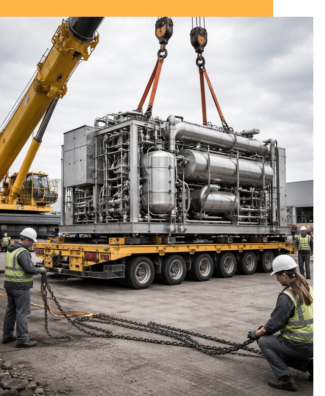 Перевозка тяжеловесных грузов по миру от 152325 руб