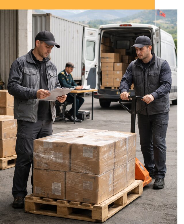 Доставка грузов через Армению, быстрая таможенная очистка от 25388