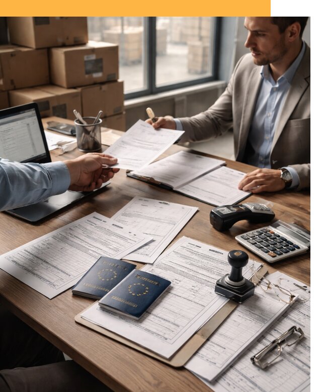 Таможенное оформление грузов из Европы от 8632 руб