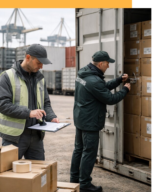 Организация таможенного транзита грузов через границу от 7616 руб