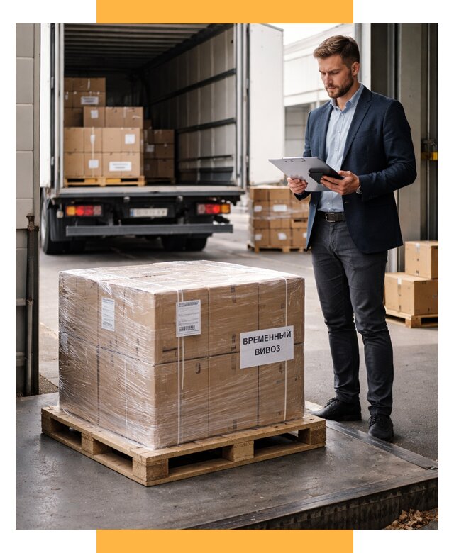 Временный вывоз товаров под ключ от 8124 р. | СетСервис-Мтщ