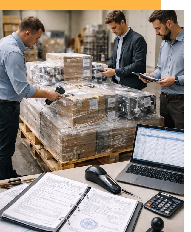 Таможенное оформление промышленного оборудования от 15233 руб.