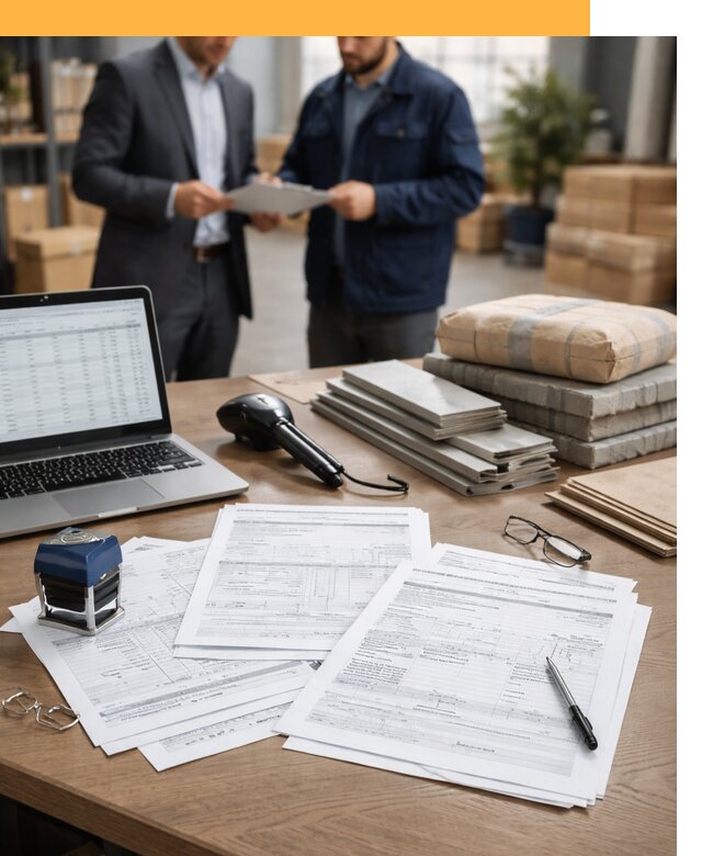 Таможенное оформление строительных материалов от 8632 руб.