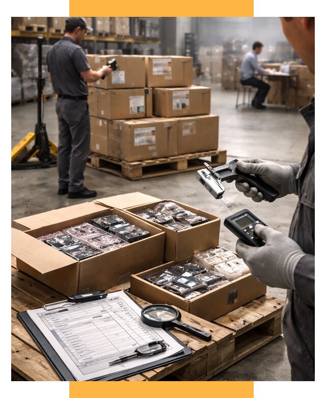 Инспекция товара в Китае от 7616 р. - СетСервис-Мтщ контроль качества