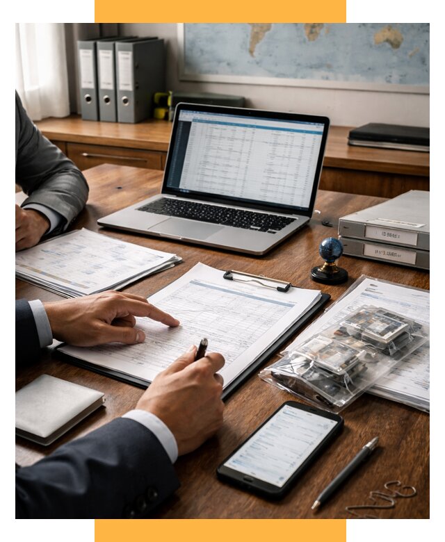 Проверка поставщика за рубежом от 8632 р. | СетСервис-Мтщ аудит