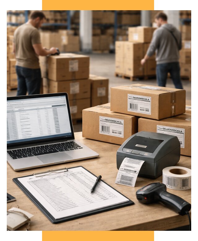 Маркировка импортных товаров от 4570 р. под ключ, СетСервис-Мтщ